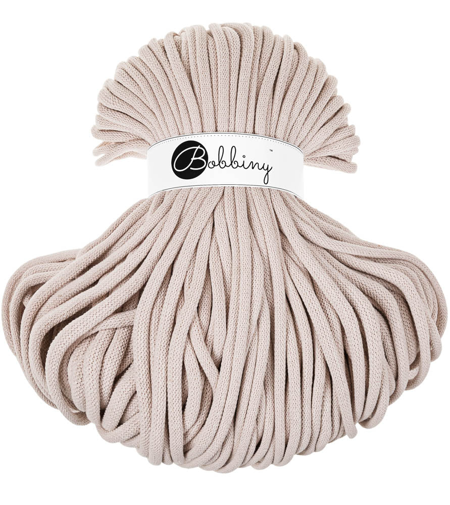 Bobbiny Braided Cords - Jumbo 9mm - Nude – Adelaide Hills Yarn Co.