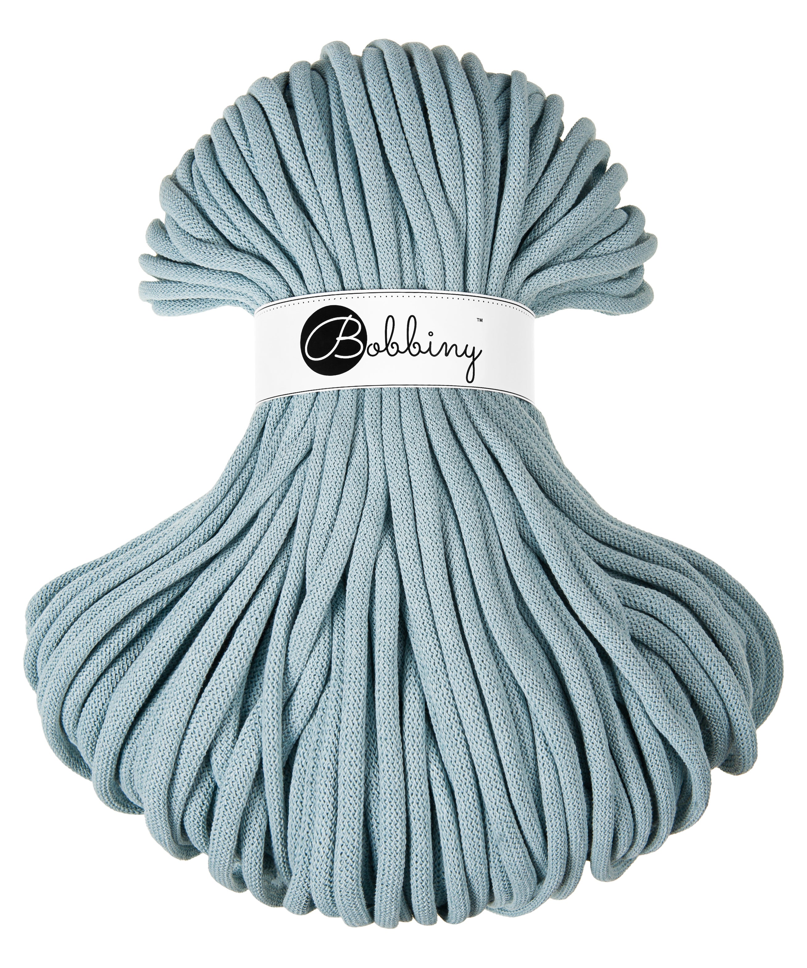 Bobbiny Braided Cords - Jumbo 9mm - Misty – Adelaide Hills Yarn Co.