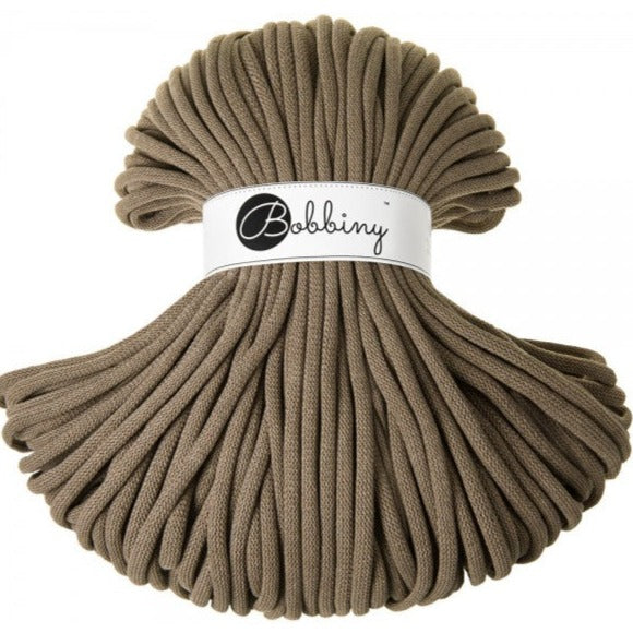 Bobbiny Braided Cords - Jumbo 9mm - Coffee – Adelaide Hills Yarn Co.