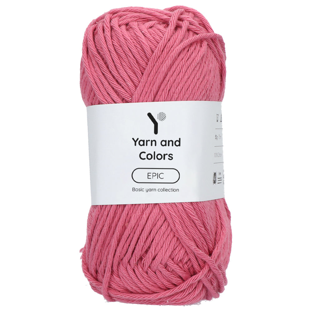 A gorgeous new addition the the Yarn Co. family is the EPIC Yarn & Colors 100% cotton range, in so many colours, the mind boggles and the add to cart fingers are twitching!  An absolute must for the cotton enthusiast who crochets or knits and let's not forget how fantastic it will look sitting in your yarn stash!