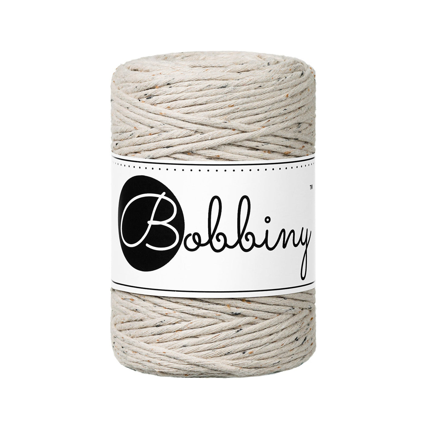 Bobbiny single twist macrame cord 1.5mm width in leopard shade