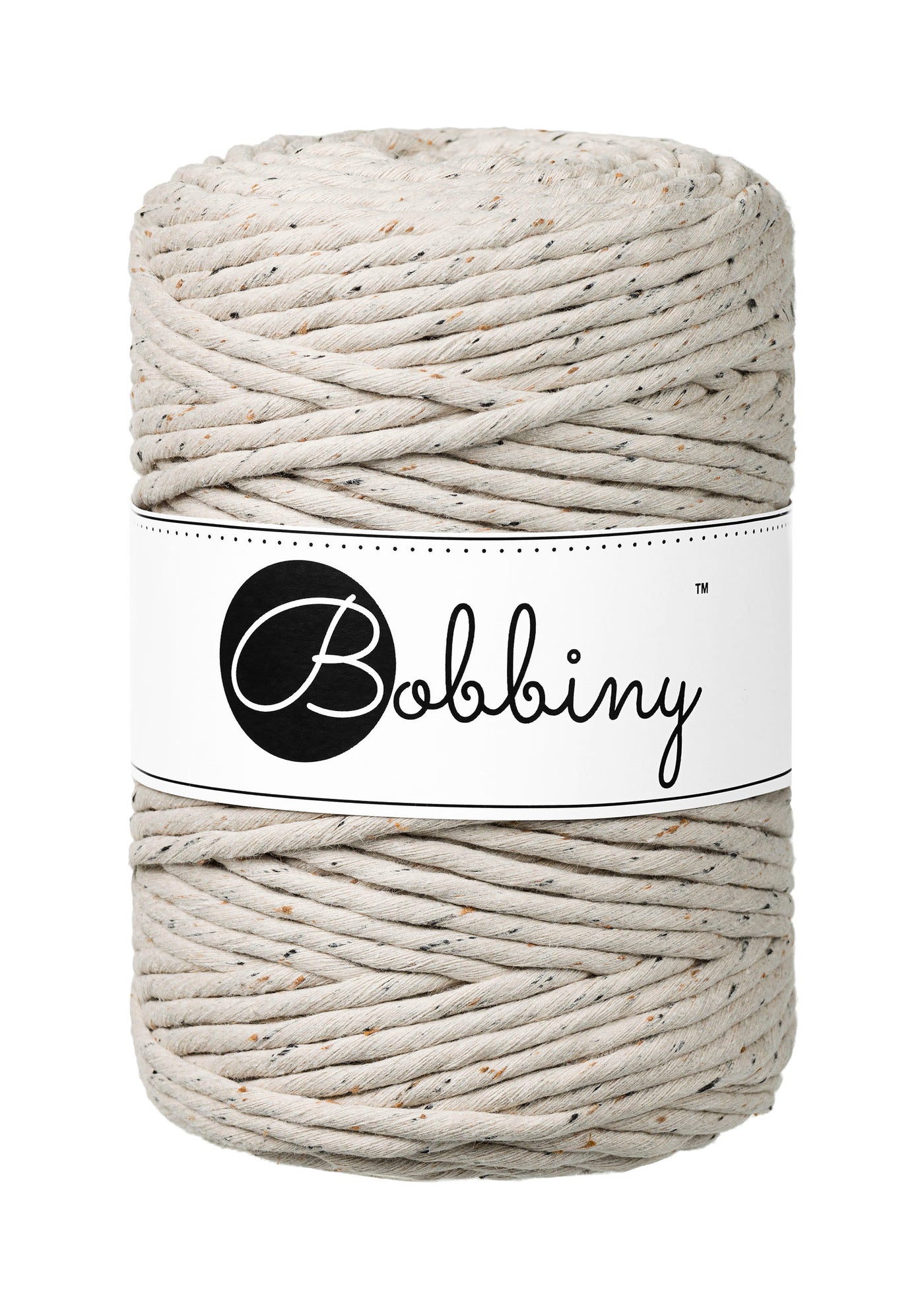 Bobbiny Single twist cord 5mm in Leopard shade 