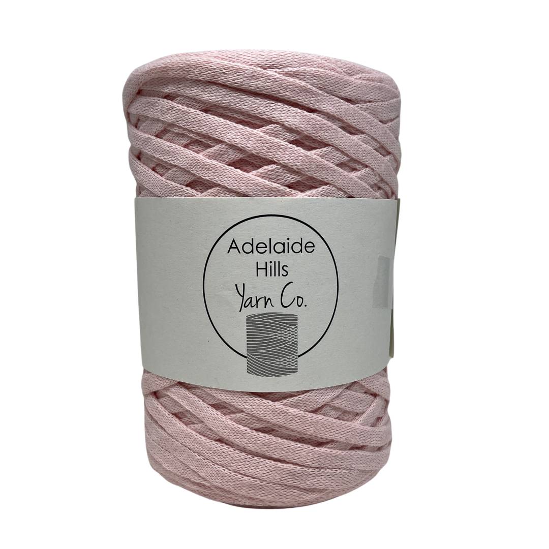 Ribbon Yarn in Vintage Pink shade