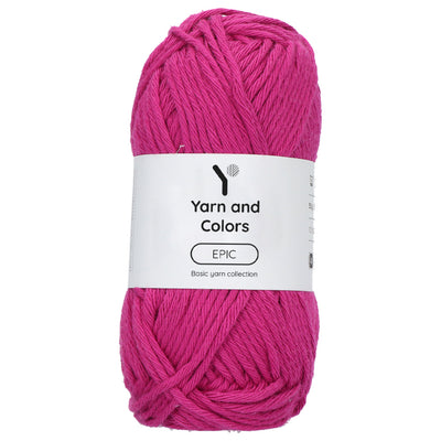 Yarn & Colors EPIC Cotton - Purple Bordeaux
