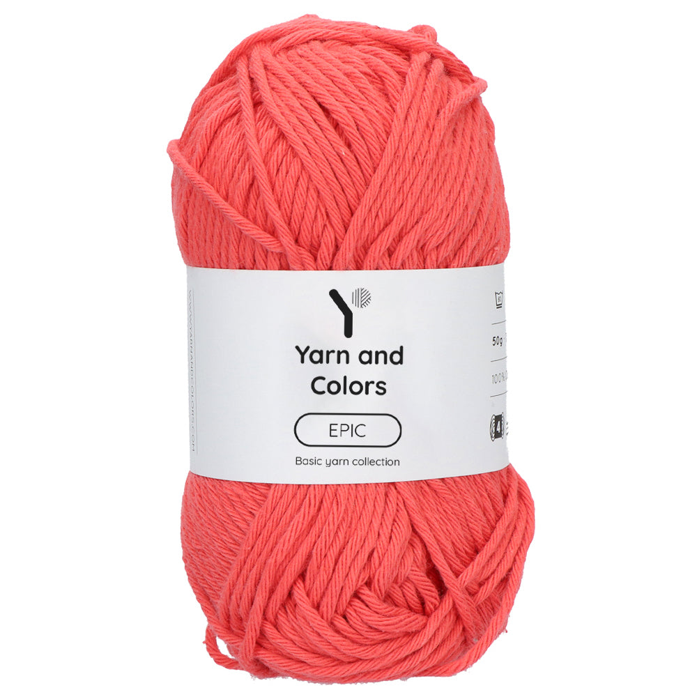coral shade crochet and knitting cotton