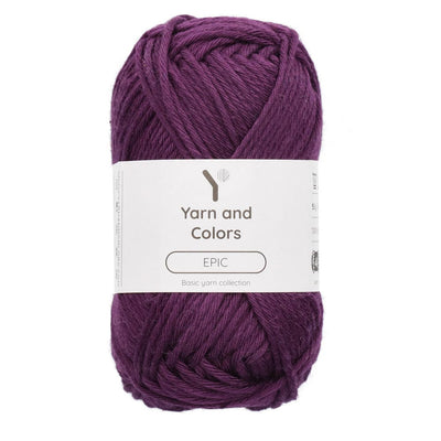 Yarn & Colors EPIC Cotton - Eggplant