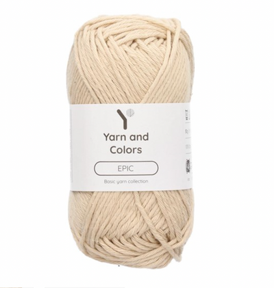 Yarn & Colors EPIC cotton - Sand