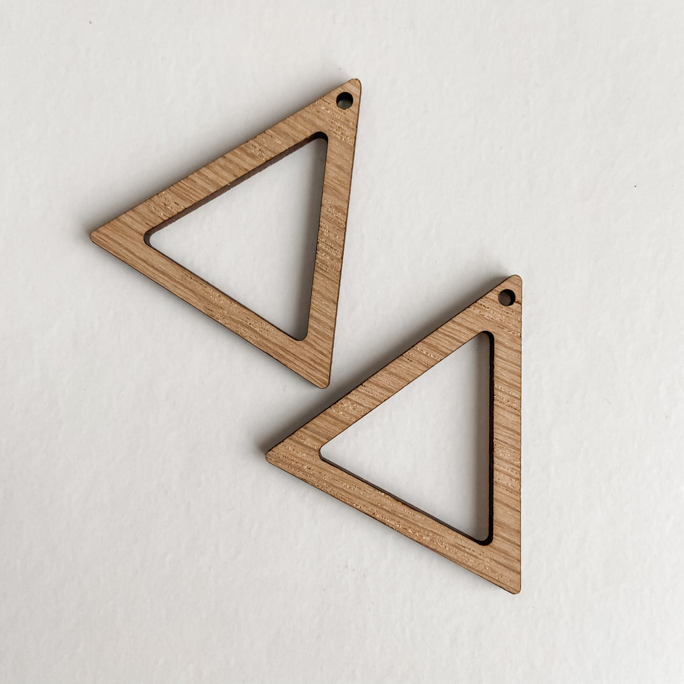 Accessories - Bamboo Earrings Triangle