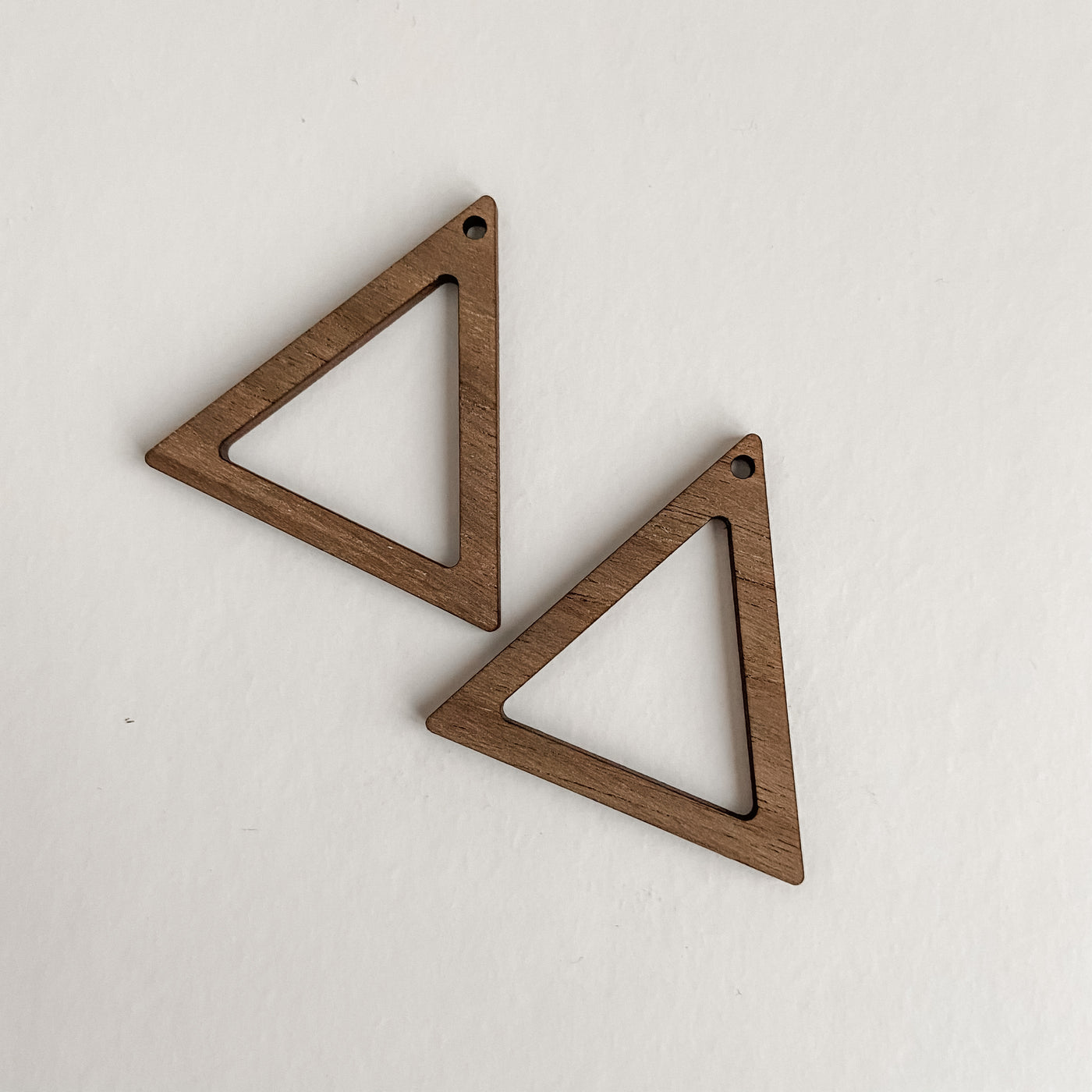 Accessories - Bamboo Earrings Triangle