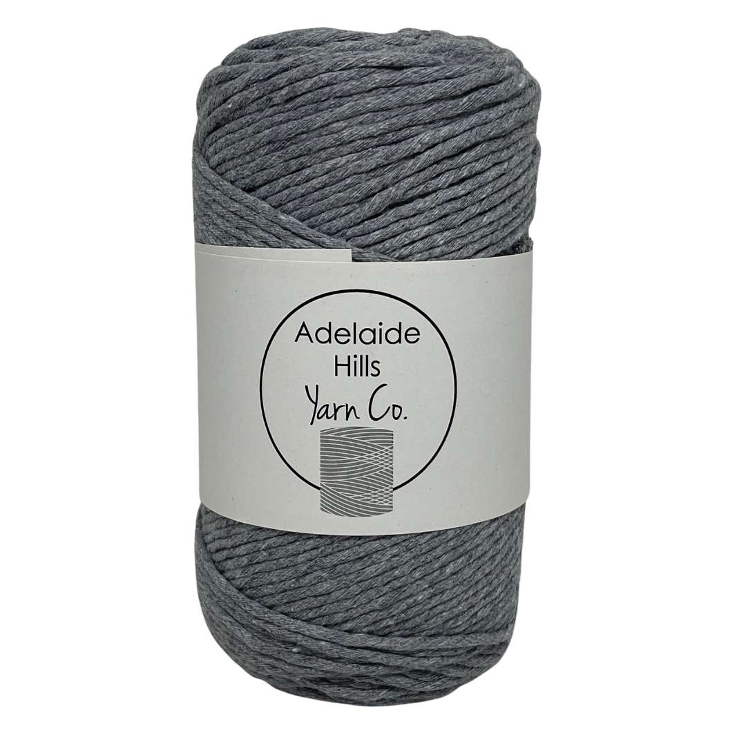 Cloud grey shade chunky crochet cotton