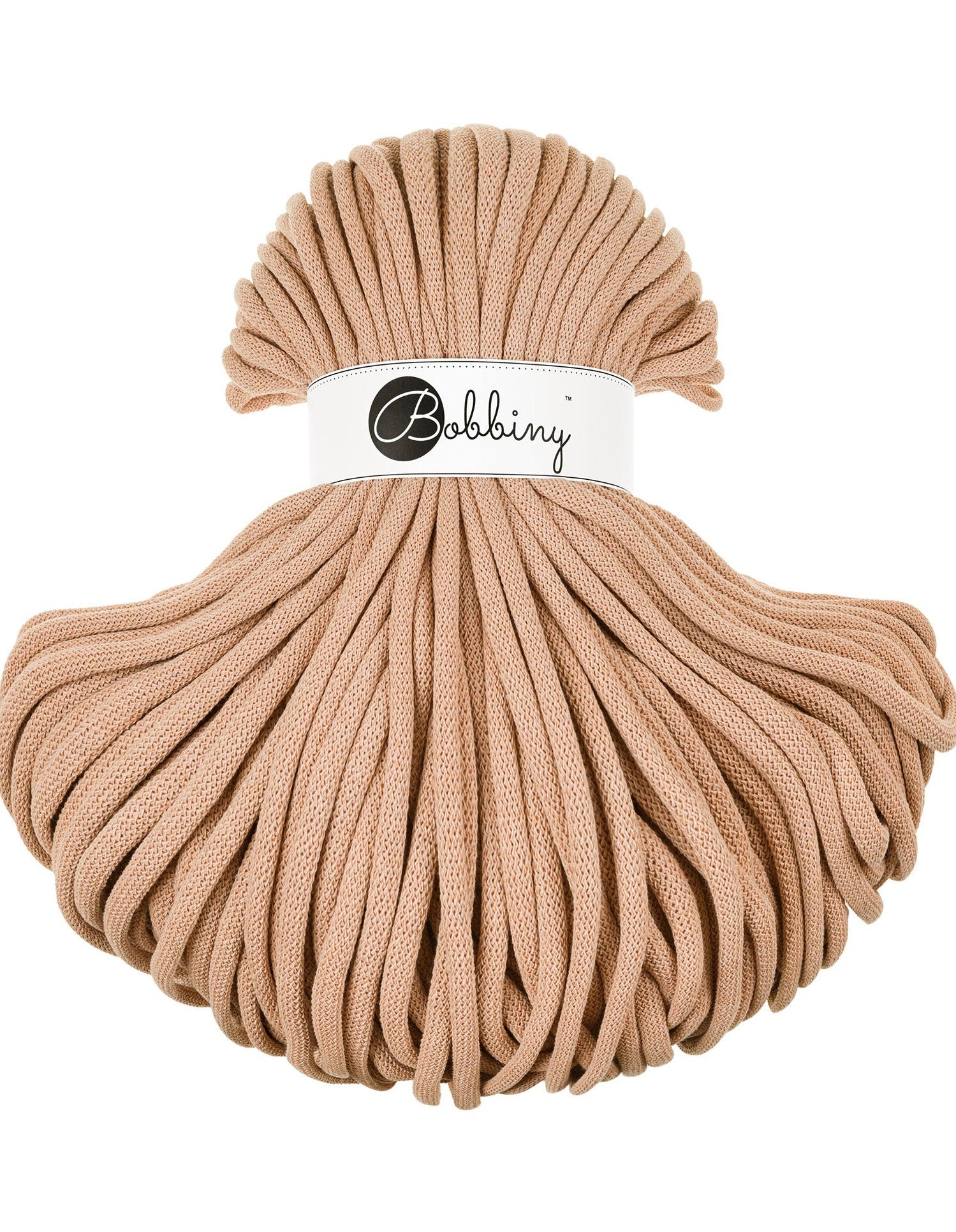 Bobbiny Braided Cords - Jumbo 9mm - Biscuit – Adelaide Hills Yarn Co.