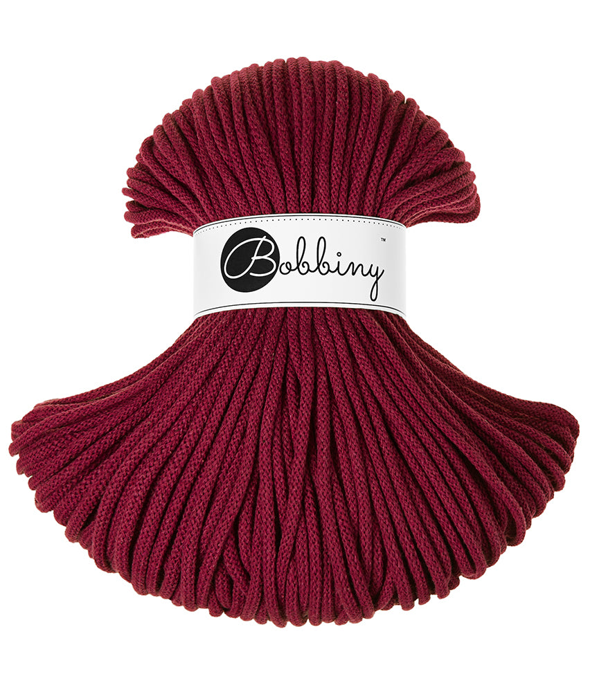 Wine Red shade braided cord 5mm 