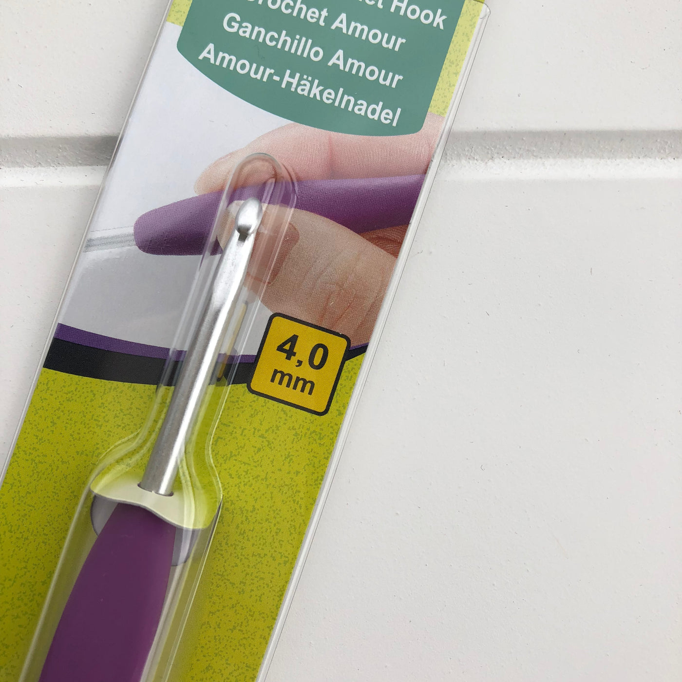 Where can I find Clover Amour Crochet Hooks 4mm