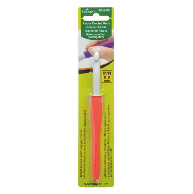 Where can I find Clover Amour Crochet Hooks 9mm