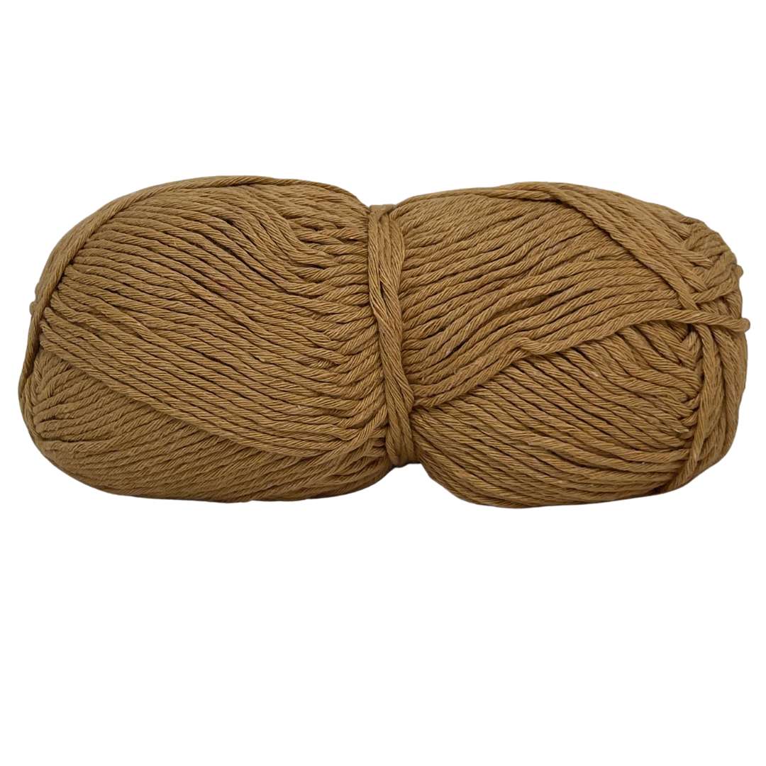 Caramel crochet cotton