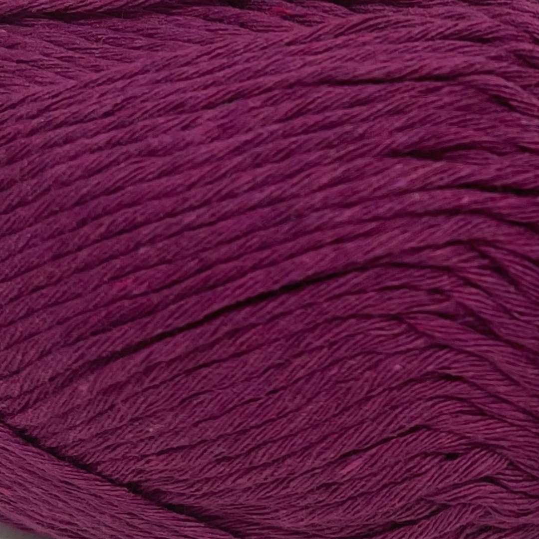 violet shade crochet cotton close up 