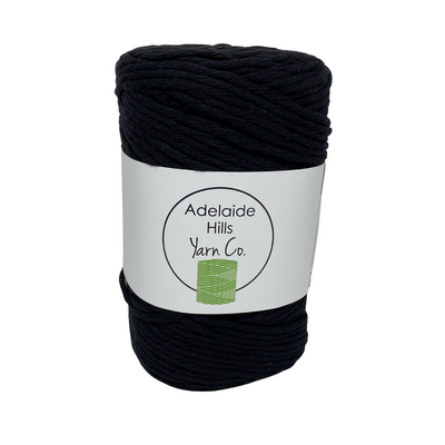 This cotton blend yarn can be put to use for crochet, weaving, knitting or even mini macrame projects. +/- 180 metres in length and consisting of 80% cotton fibres. 12/14 ply, Super Bulky, perfect for use with 5mm - 10mm hooks. 