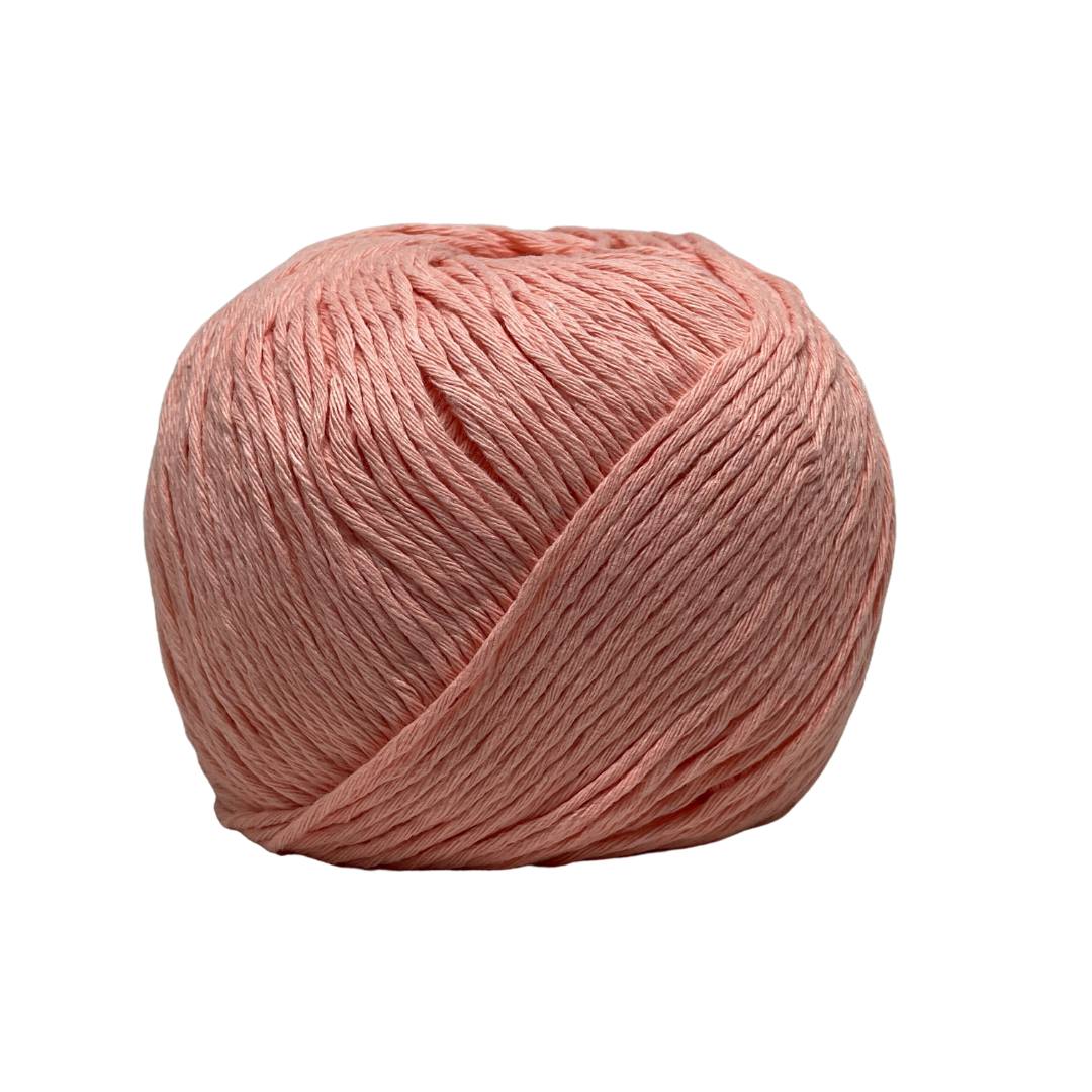 Peach coloured little cotton for crochet or knitting