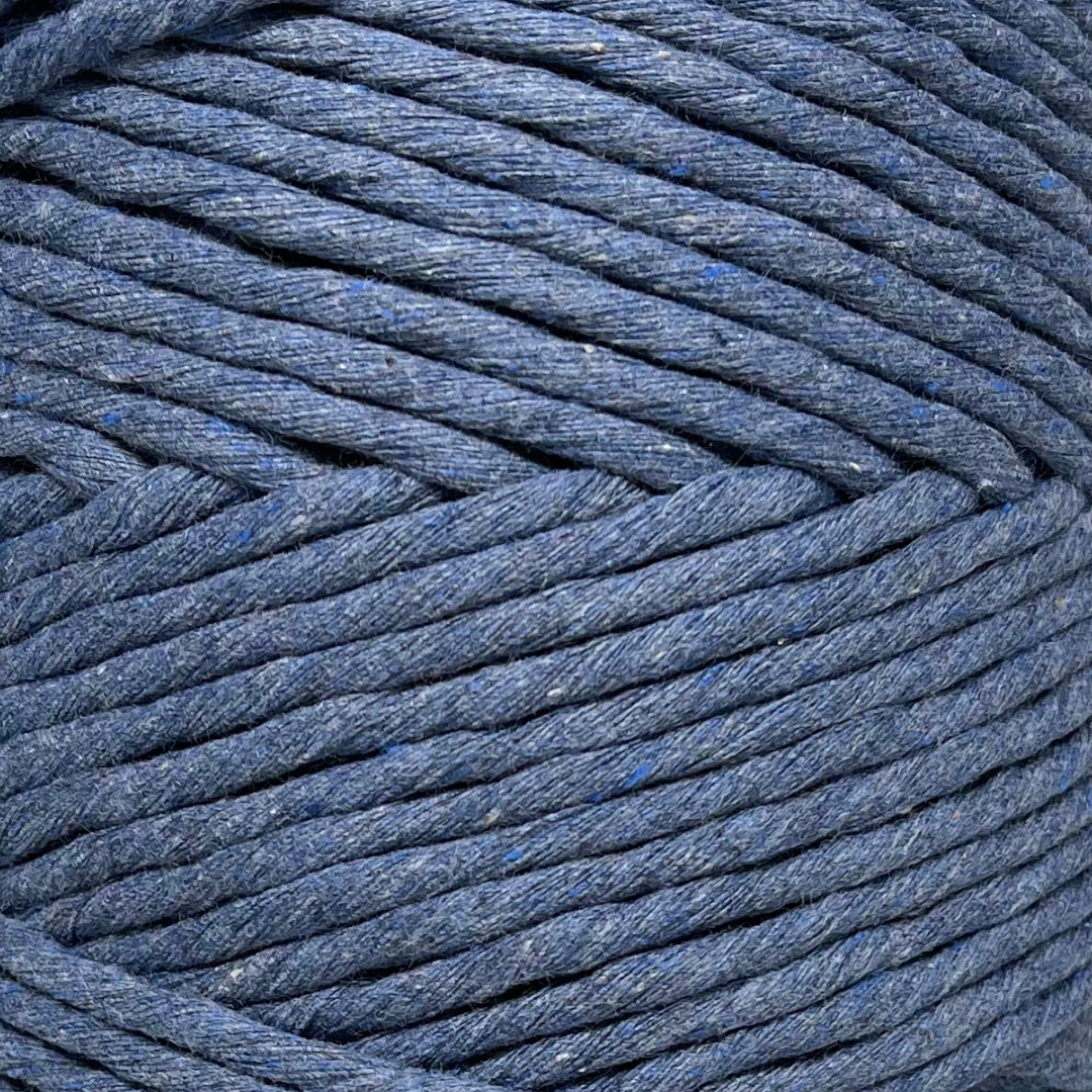 Our brand new luxurious cotton strings are a 100% cotton product that will ensure that your finished project is a stunner!  Imagine the most glorious fringes and tassels you can create!  Ethically sourced, produced and rolled onto a recycled cardboard cone for the sustainable conscious mind and heart.  Available in a stunning range of shades!  Single Twist   5mm  1kg/approx 200m  Item sold by weight