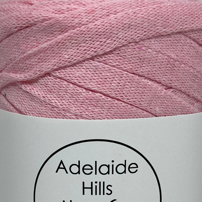 Where can I find Ribbon Yarn PINKS Fairy Floss Our Ribbon Yarn is a beautifully soft woven tape-like fibre perfect for use with crochet, knitting, weaving or any fibre art. Made from 100% recycled fibres.   Length: 130metres +/-  Weight: 250gms +/-  For use with approx 7mm or above hooks depending on your project