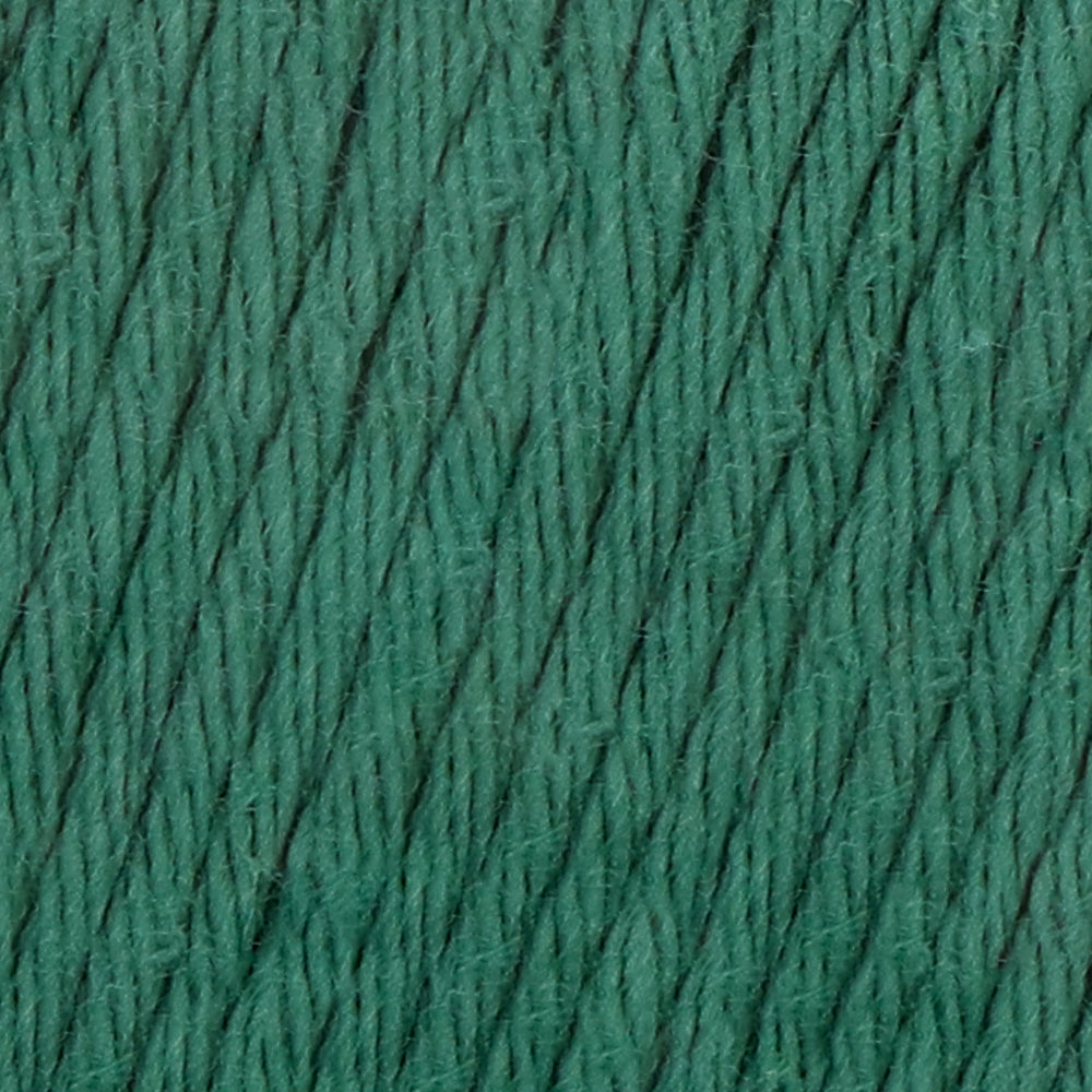 Bottle green shade crochet or knitting cotton swatch
