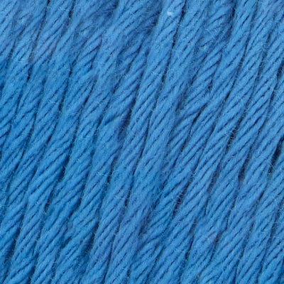 Pacific blue colour crochet or knitting swatch