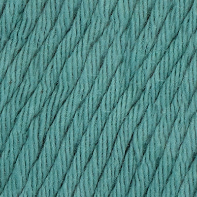 riverside green shade crochet or knitting cotton swatch